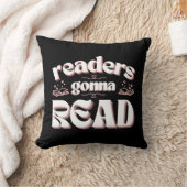 おもしろい読者が好き読の本を読む クッション (ブランケット)