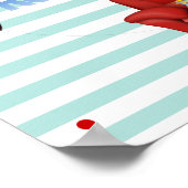 おもしろい読、リラックスリポリテラシープリント ポスター (角)