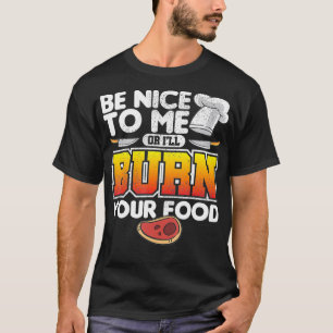 おもしろい調理師のヘッドシェフまたはライン調理師 Tシャツ