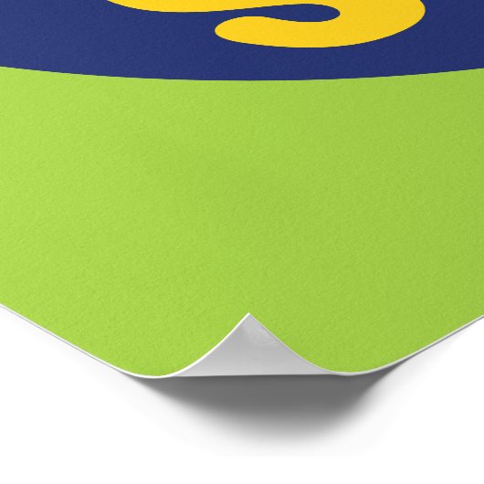 おもしろい調理師撹拌レトロ料理アールデコ ポスター (角)