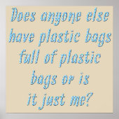 おもしろい諺または引用文が友だちを混乱させる ポスター (正面)