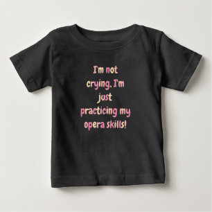 おもしろい諺ベビー服ベビー ベビーTシャツ
