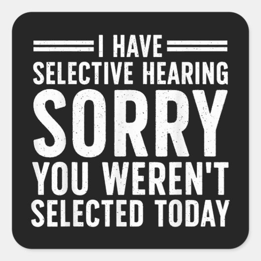 おもしろい諺芸術の皮肉な人々男性の女性S スクエアシール (正面)