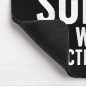 おもしろい諺芸術の皮肉な人々男性の女性S マウスパッド (コーナー)