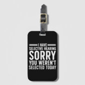 おもしろい諺芸術の皮肉な人々男性の女性S ラゲッジタグ (正面縦)