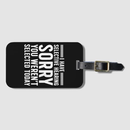 おもしろい諺芸術の皮肉な人々男性の女性S ラゲッジタグ (正面横)