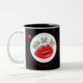 おもしろい諺 ツートーンマグカップ (左)