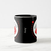 おもしろい諺 ツートーンマグカップ (中央)