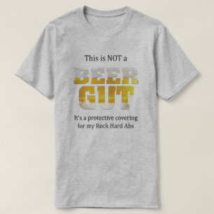 おもしろい諺 BEER GUT Tシャツではない Tシャツ