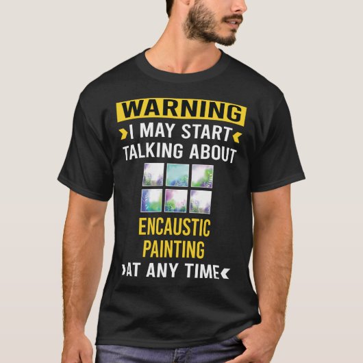 おもしろい警告の原因 Tシャツ (正面)