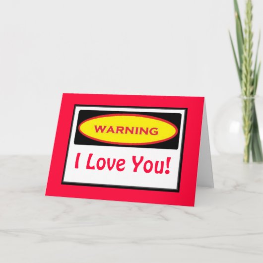 おもしろい警告収集 カード (正面)