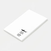 おもしろい警告Shark's保 - Calm and Swim Fast ポストイット (アングル)