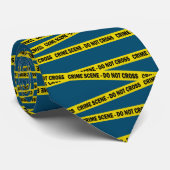 おもしろい警察官犯罪現場のテープ引退 ネクタイ (ロール)