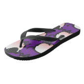 おもしろい豚の年2019カラー選択マンFF ビーチサンダル (アングル)