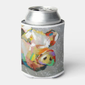 おもしろい豚 缶クーラー (缶正面)