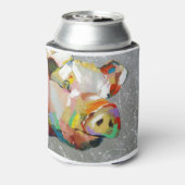 おもしろい豚 缶クーラー (缶裏面)