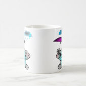 おもしろい象 コーヒーマグカップ (中央)