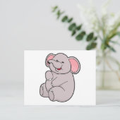 おもしろい象 ポストカード (スタンド正面)