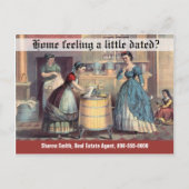 おもしろい財実在産マーケティングヴィンテージ ポストカード (正面)