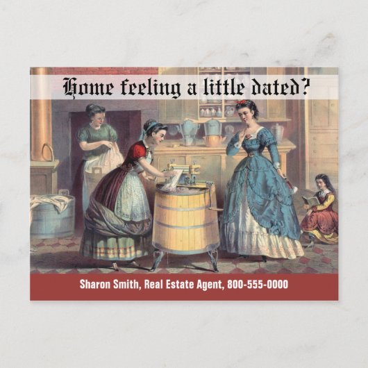 おもしろい財実在産マーケティングヴィンテージ ポストカード (正面)