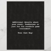 おもしろい資金調達バーレストランコーンホールトーナメント チラシ (裏面)