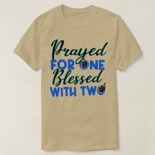 おもしろい賛美ことわざ妊娠かわいいBab Tシャツ (デザイン正面)