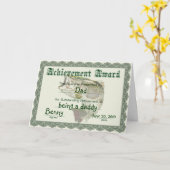 おもしろい賞父の日札 カード (黄色い花)