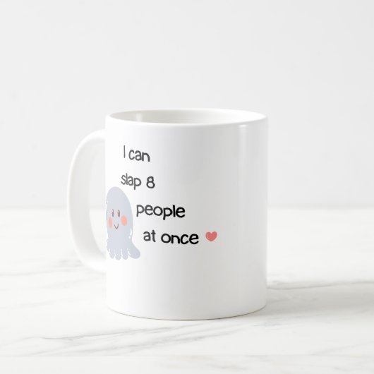 おもしろい贈り物にモダン対する皮肉クールなマグ コーヒーマグカップ (正面左)