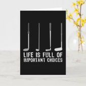 おもしろい贈り物の大切な選択 カード (黄色い花)