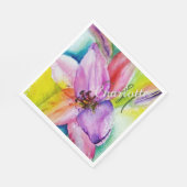 おもしろい赤ちゃんシャワーパーティー スタンダードランチョンナプキン (角)