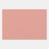 おもしろい赤緑黄抽象芸術松の木のパターン ラッピングペーパーシート (正面2)