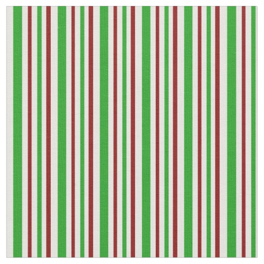 おもしろい赤、白、緑のクリスマスインスパイア線 ファブリック (クローズアップ)