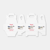 おもしろい走り鳥イラストレーション フェイバーボックス (折り畳みなし)