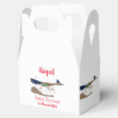 おもしろい走り鳥イラストレーション フェイバーボックス (オープン)