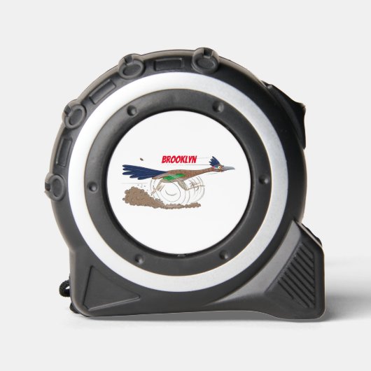 おもしろい走り鳥イラストレーション メジャー (正面)