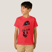 おもしろい走イベント原因慈善事業プロモーションTシャツ Tシャツ (正面フル)