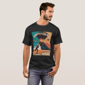 おもしろい走ポンペイ火山79AD Tシャツ (正面フル)