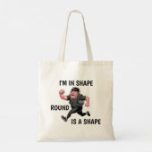 おもしろい走男 トートバッグ (裏面)