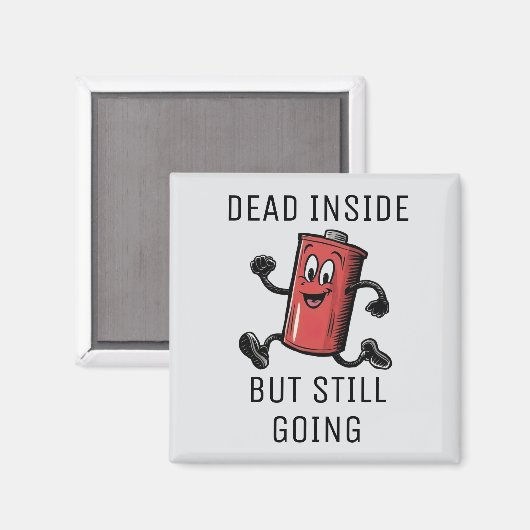 おもしろい走電池 マグネット (正面/裏面)