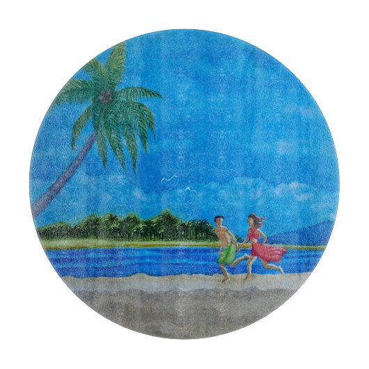 おもしろい走 カッティングボード (正面)