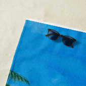 おもしろい走 ビーチタオル (インサイチュ)