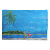 おもしろい走 枕カバー (裏面)