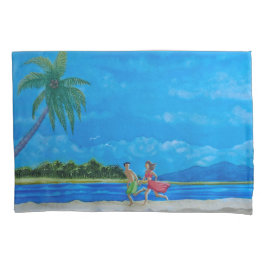 おもしろい走 枕カバー