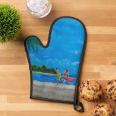 おもしろい走 鍋つかみ (トップダウン)