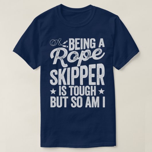 おもしろい跳び縄跳びロープ1 Tシャツ (デザイン正面)