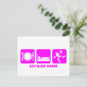 おもしろい踊り ポストカード (スタンド正面)