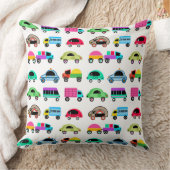 おもしろい車 クッション (ブランケット)