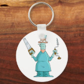 おもしろい軍医のガ笑わされるーマ キーホルダー (正面)