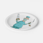 おもしろい軍医のガ笑わされるーマ ペーパープレート (アングル)