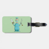 おもしろい軍医のガ笑わされるーマ ラゲッジタグ (裏面横)